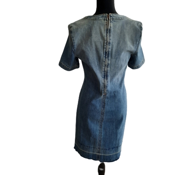 Denim Dress NWOT Size Med - Picture 10 of 12